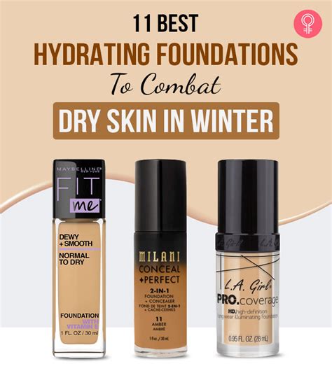 The 11 Best Foundations For Winter Thatll Protect Dry Skin 2023