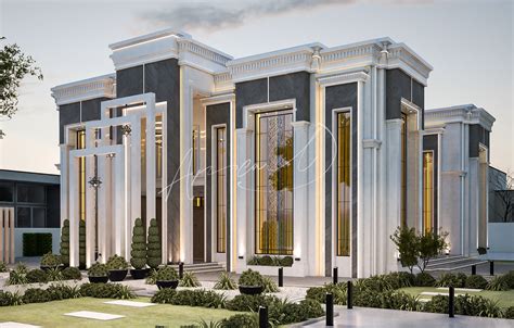 Luxury Neoclassical Villa Design 069