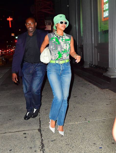 Rihanna With Her Boyfriend Asap Rocky In New York City 15 Gotceleb
