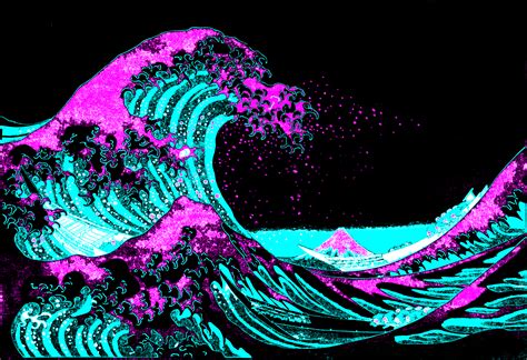 The Great Waves Of Kanagawa Wallpapers - Wallpaper Cave