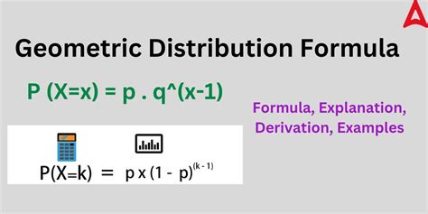 Geometric Distribution Formula Explanation Derivation Examples