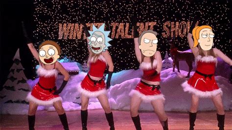 Idées Tendances Rick And Morty Merry Christmas Gif - Coluor Vows