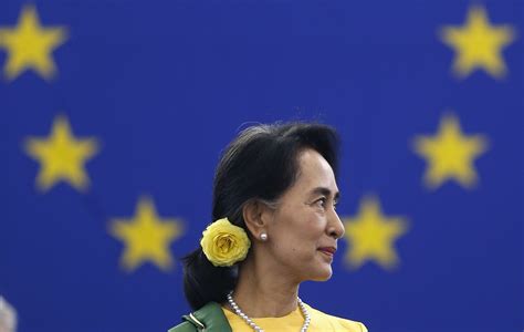We demand that the nobel peace prize is taken away from her, because genocide denial and ignoring mass murder of a specific ethnic group does not fit in the description of a nobel peace prize winner. Aung San Suu Kyi - Nobel Laureate and Burmese opposition ...