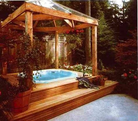 25 Best Backyard Hot Tub Deck Design Ideas For Relaxing Godiygocom