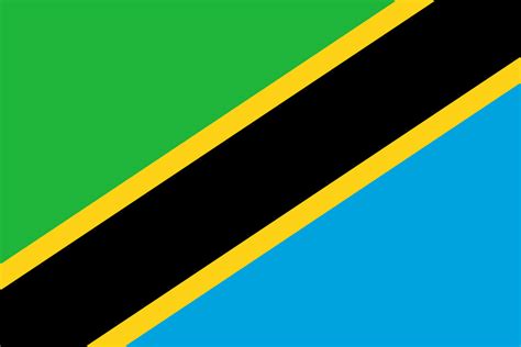 Flag Of Tanzania Tanzaniadodoma Flagflare