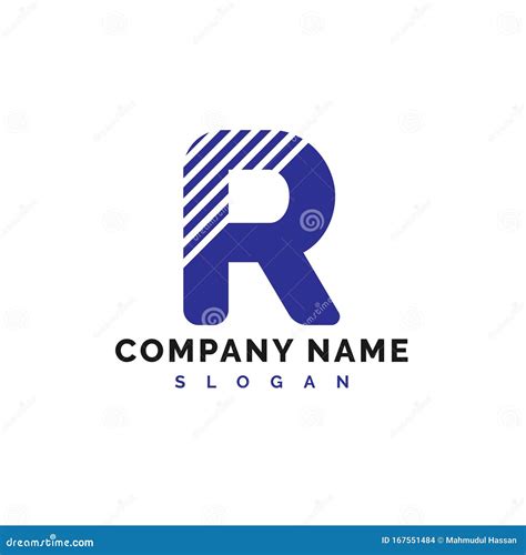 R Logo Design R Letter Logo Icon Vector Illustration Vector Vektor