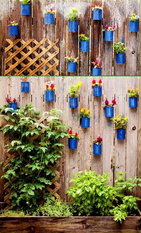 Awesome Fence Garden Art Ideas | Fence decor, Garden fence art