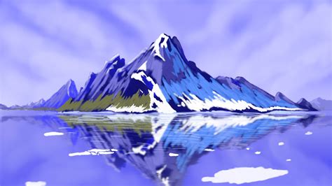 Digital Art Mountains 4k Wallpaper
