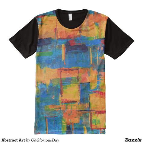 Abstract Art All Over Print Shirt Visually Stunning Graphic T Shirts