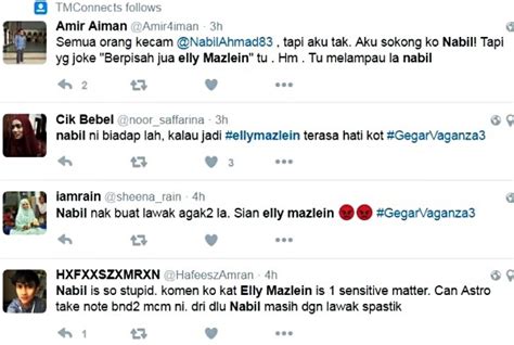 Menurut elly, beliau bakal menimbang semula. Lawak Nabil Terhadap Elly Mazlein Di Gegar Vaganza Amat ...