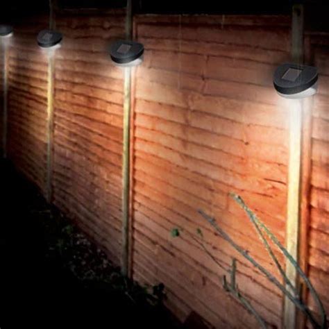 Some have clever sensors to detect when someone is near. 12 Solar Powered 2 LED Best Artificial Bulb Fence Lights ...