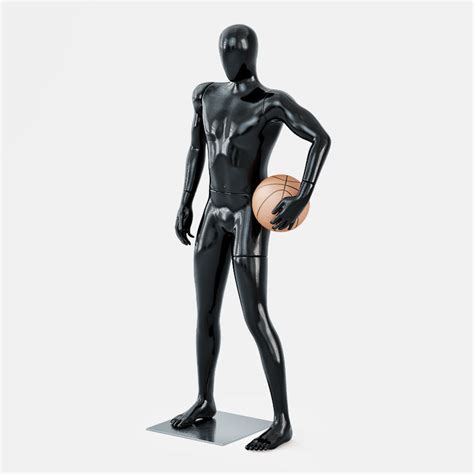 Faceless Mannequin Basketball 27 3d Model Cgtrader