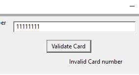 A validating credit card is an important point while receiving payment through an html form. Credit Card Validation Tool (offline)