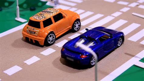 Sold and shipped by spreetail. Cars Race & Crashes with Toy Racing - YouTube