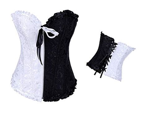 zzebra 2550white black sapubonva corsets and bustiers tops sexy women green white black white