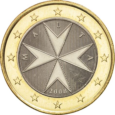 1 Euro Malte Numista