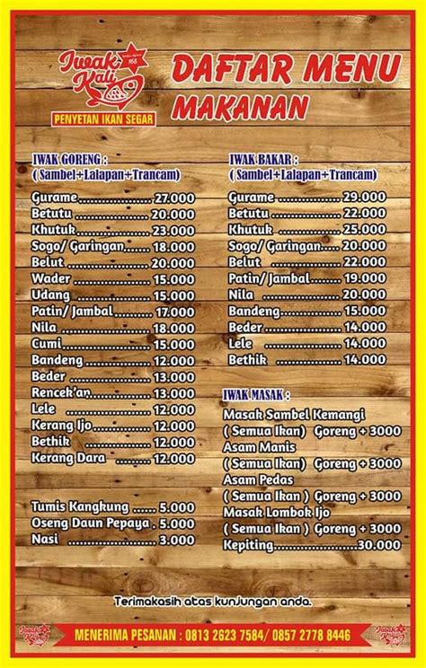 Check spelling or type a new query. Daftar Harga Menu Tempuran Blora : Weekend Seru Menikmati ...