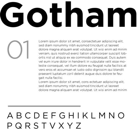 Gotham Font Free Download — Pixelbag Free Design Resources