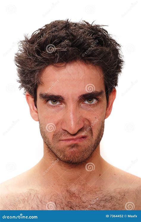 Facial Expression Frown Royalty Free Stock Photography