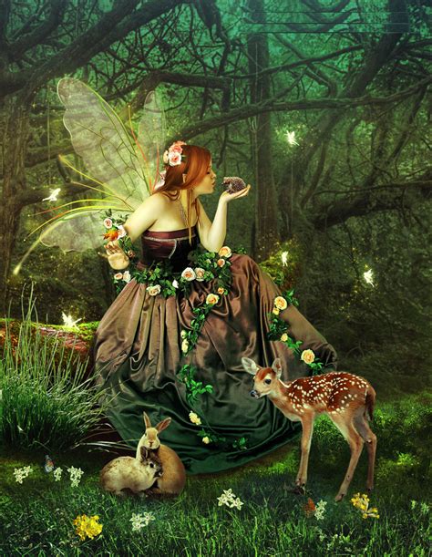 Fairies Of The Forest Fantasy Photo 41326973 Fanpop