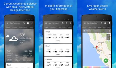 10 Best Weather Apps For Android In 2018 Phandroid