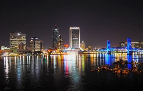 Jacksonville Florida Night Free Photo On Pixabay Pixabay