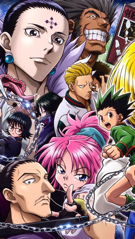 Spider clan from hunter x hunter, phantom troupe, hisoka , group of people. Hunter X Hunter Mobile Wallpapers - Wallpaper Cave