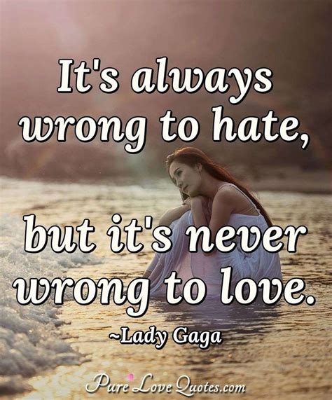 Love And Hate Quotes Purelovequotes