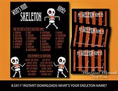 Skeleton Names Generator