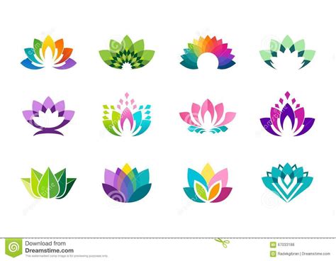 1 800 flowers logo vector. Lotus Logo, Lotus Flowers Logotype Vector Design ...