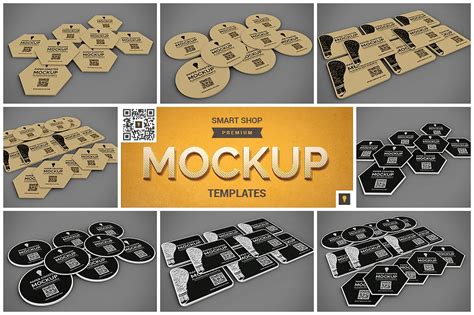 coaster mockup psd templates  drinks updated