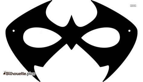 Halloween Batman Mask Silhouette Silhouettepics