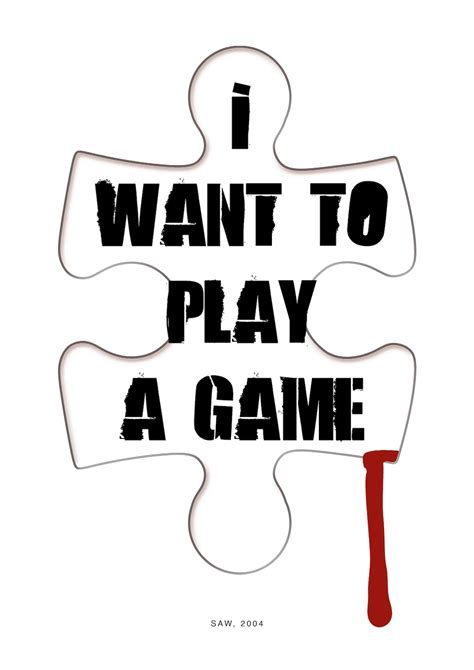 Zag I Want To Play A Game Jigsaw Quote A4 Poster Etsy