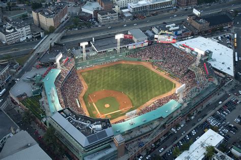 Boston Red Sox History Of Fenway Park Through The Years