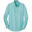 Mens Long Sleeve Gingham Easy Care Shirt S654 / Corporate Apparel Inc