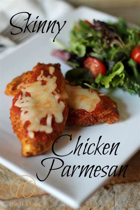 Skinny Chicken Parmesan Low Carb Recipe The It Mom