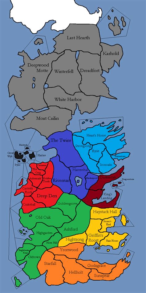 29 Political Map Of Westeros Maps Database Source Kulturaupice
