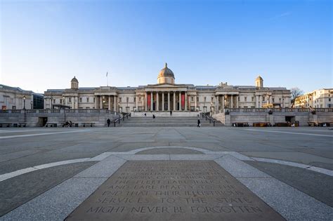 Trafalgar Square In London The English Capitals Historic Gathering