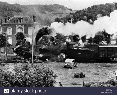 Train Crash Scene The Train 1964 Stock Photo 55229514 Alamy