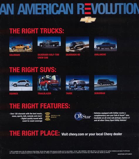 2004 Chevrolet Trucks Brochure