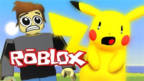 Roblox Adventures Pokemon Go In Roblox Stolen Pikachu Youtube