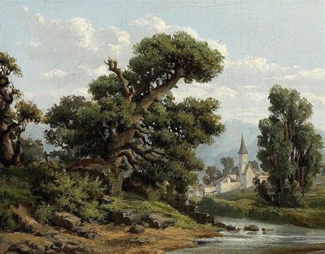 Weber Paul American Gallery 19th Century Oil Painting Landscape