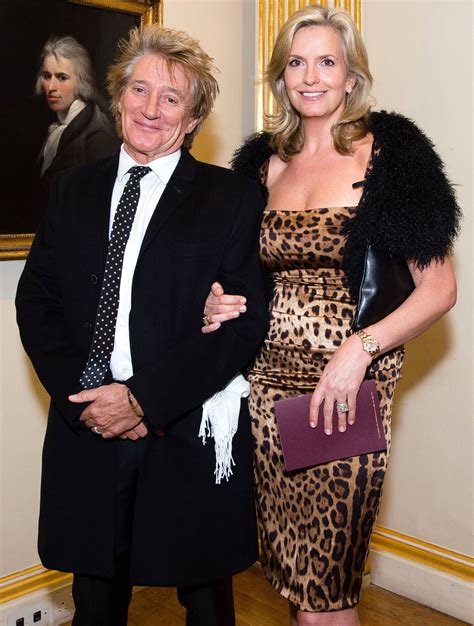 Rod Stewart And Wife Penny Renew Marriage Vows