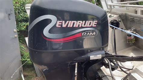 Evinrude 150 Hp Ficht Ram V6 Youtube
