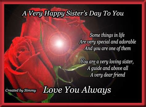 We did not find results for: Wish For The Best Sis. Free Sister's Day eCards, Greeting ...