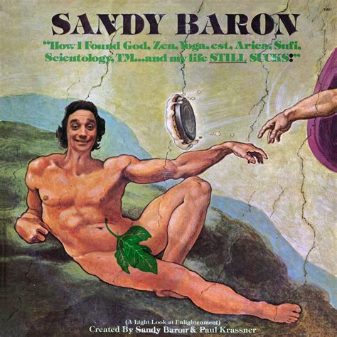 Vintage Stand Up Comedy Sandy Baron How I Found God Zen Yoga Est