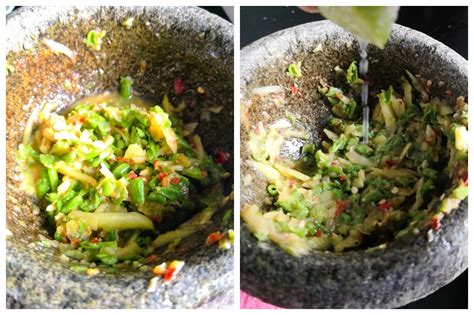 Mulai dari sambal terasi, sambal tomat, sambal bawang, sambal buah, hingga sambal teri kacang. Cara untuk membuat Sambal / Kerabu Kacang Panjang Chiang ...