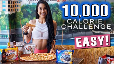 10000 Calorie Challenge Destroyed Girl Scientist Vs Food Epic