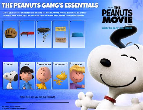 Peanuts Toolkit Activities Gangessentials Everyday Shortcuts