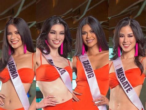 LOOK Miss Universe Philippines Candidates Swimsuit Photos GMA